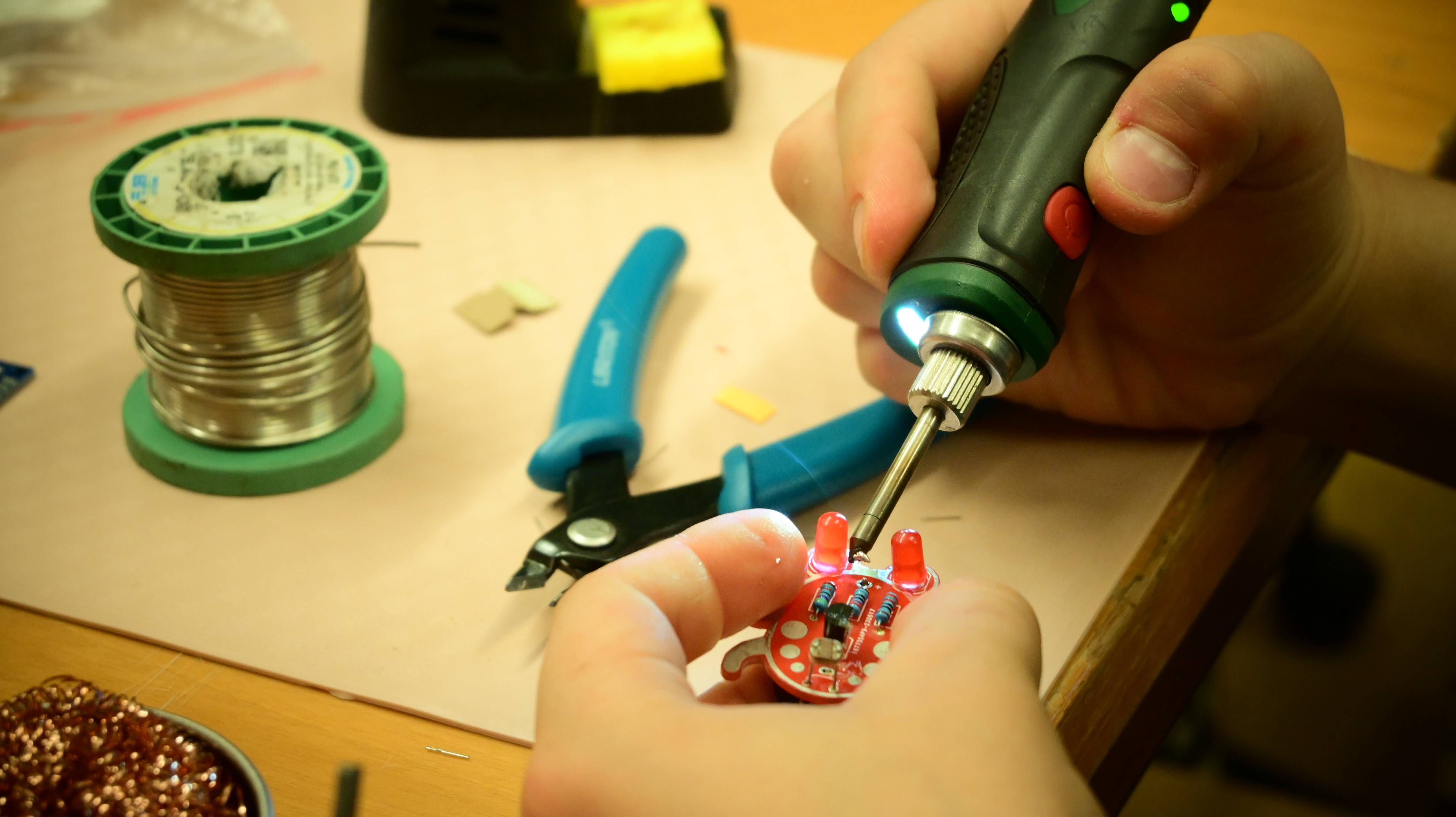Forrasztás Workshop!